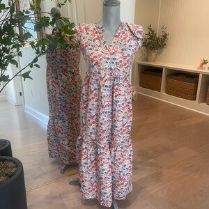& Merci Floral Sleeveless Dress